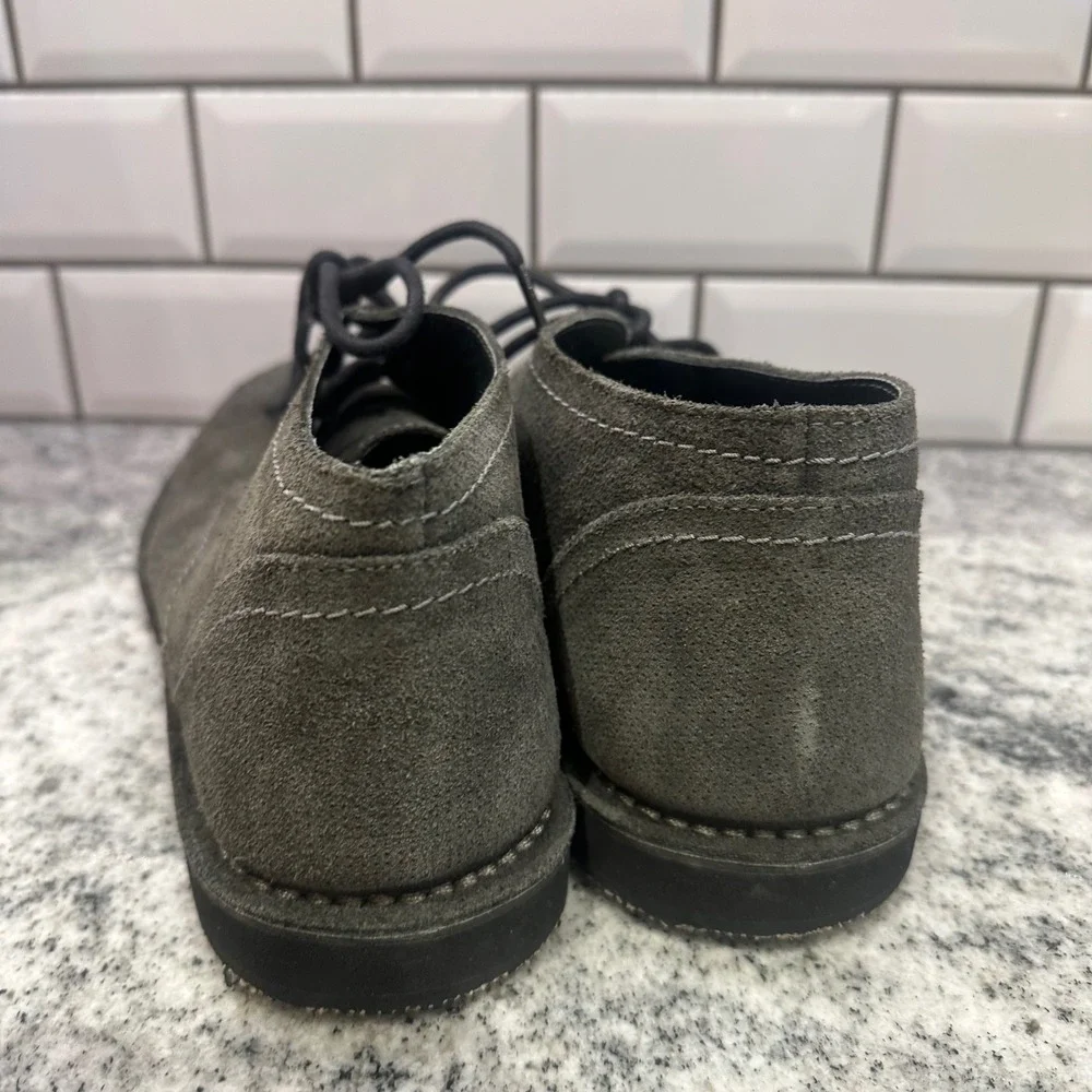 Kenneth Cole‎ Reaction Mens 11 Gray Suede Leather Ankle Chukka Boots Work